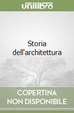 Storia dell'architettura libro