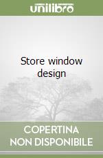 Store window design libro