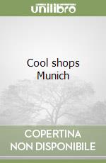 Cool shops Munich libro