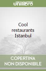 Cool restaurants Istanbul libro