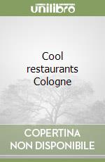 Cool restaurants Cologne libro