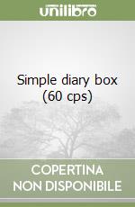 Simple diary box (60 cps) libro