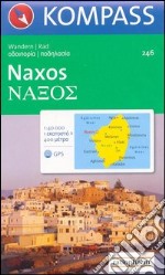 Carta escursionistica n. 246. Grecia. Naxos 1:50.000. Adatto a GPS. Digital map. DVD-ROM libro