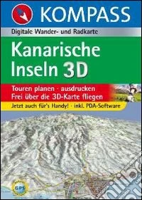 Carta digitale Europa del sud n. 4251. Kanaren isole digital map. Con 3 DVD-ROM