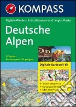 Carta digitale n. 4372. Germania. Deutsche Alpen. DVD-ROM digital map libro