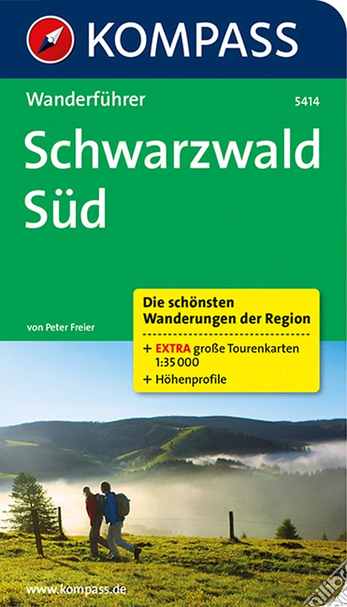 Guida escursionistica n. 5414. Schwarzwald Süd