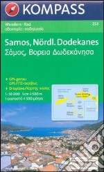 Carta escursionistica n. 253. Grecia. Samos 1:50.000. Adatto a GPS. Digital map. DVD-ROM libro