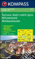 Carta escursionistica n. 2082. Repubblica Ceca. Böhmerwald/Stausee 1:50.000. Adatto a GPS. DVD-ROM digital map libro