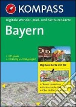 Carta digitale n. 4370. Bayern. Digital map. 3 DVD-ROM libro