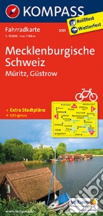 Carta cicloturistica n. 3021. Mecklenburgische Schweiz Muritz 1:70.000. Adatto a GPS. Digital map. DVD-ROM libro