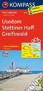 Carta cicloturistica n. 3023. Usedom, Stettiner Haff, Greifswald 1:70.000. Adatto a GPS. Digital map. DVD-ROM libro