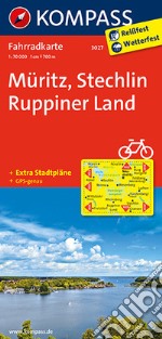 Carta cicloturistica n. 3027. Muritz, Stechlin, Ruppiner Land 1:70.000. Adatto a GPS. Digital map. DVD-ROM libro