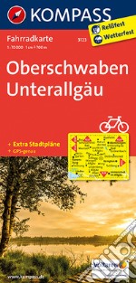 Carta cicloturistica n. 3123. Obershwaben, Unterallgäu 1:70.000. Adatto a GPS. Digital map. DVD-ROM libro