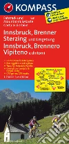 Carta cicloturistica n. 3411. Innsbruck, Brennero, Vipiteno 1:70.000 libro