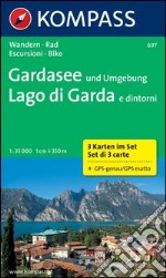 Carta escursionistica n. 697. Lago di Garda e dintorni 1:35.000. Adatto a GPS. Digital map. DVD-ROM libro