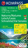 Carta escursionistica n. 051. Naturno, Laces, Val Senales-Naturns, Latsch, Schnalstal 1:25.000 libro