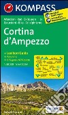 Carta escursionistica n. 55. Cortina d'Ampezzo. Adatto a GPS. Digital map. DVD-ROM libro