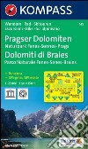 Carta escursionistica n. 145. Dolomiti di Braies-Pragser Dolomiten 1:25.000. Adatto a GPS. Digital map. DVD-ROM libro
