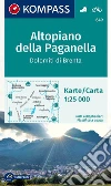 Carta escursionistica n. 649. Altopiano della Paganella, Dolomiti di Brenta 1:25.000 libro