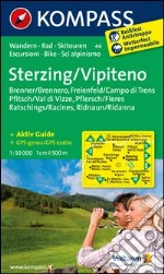 Carta escursionistica n. 44. Vipiteno-Sterzing. Adatto a GPS. Digital map. DVD-ROM libro