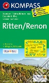 Carta escursionistica n. 068. Renon-Ritten. Adatto a GPS. Digital map. DVD-ROM libro