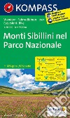 Carta escursionistica n. 2474. Monti Sibillini nel parco nazionale 1:50.000 libro