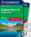 Guida escursionistica n. 5734. Dolomiten 4. Abteital, Gadertal. Con carta libro di Hüsler Eugen E.