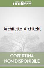 Architetto-Architekt libro