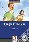 Hel Readers Blue 5 Moses Danger In The Sun+cd libro di MOSES