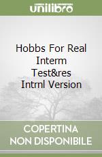 Hobbs For Real Interm Test&res Intrnl Version