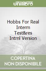 Hobbs For Real Interm Test&res Intrnl Version libro