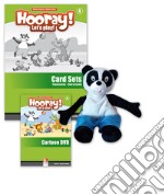 Hooray! Let's play! Level A. Visual pack (story cards, flashcards, hand puppet) libro