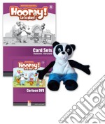 Hooray! Let's play! Level B. Visual pack (story cards, flashcards, hand puppet) libro