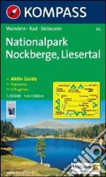 Carta escursionistica n. 66. Austria. Carinzia. Nationalpark Region Nockberge, Liesertal 1:50.000. Con carta panoramica. Adatto a GPS. DVD-ROM digital map. Ediz. bilingue libro