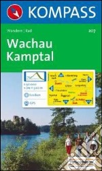Carta escursionistica n. 207. Austria. Ad est delle Alpi. Vienna, Stiria... Wachau, Nibelungengau 1:50.000. DVD-ROM digital map. Ediz. bilingue libro