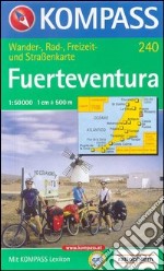 Carta escursionistica n. 240. Spagna. Isole Canarie. Fuerteventura 1:50.000. Adatto a GPS. Digital map. DVD-ROM libro