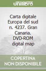 Carta digitale Europa del sud n. 4237. Gran Canaria. DVD-ROM digital map libro