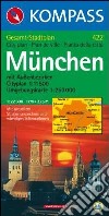 Pianta della città n. 422. Germania. Monaco nell'insieme 1:22.500 libro