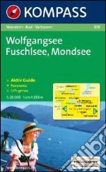 Carta escursionistica n. 018. Austria superiore. Wolfgangsee, Fuschisee, Mondsee 1:25.000. Con carta panoramica. Adatto a GPS. Digital map. DVD-ROM. Ediz. bilingue libro