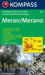 Pianta della città n. 481. Italia. Merano 1:8.000 libro