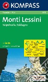 Carta escursionistica n. 100. Trentino, Veneto. Monti Lessini, Gruppo della Carega, Recoaro Terme 1:50000 libro