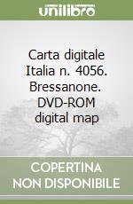 Carta digitale Italia n. 4056. Bressanone. DVD-ROM digital map libro