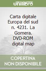 Carta digitale Europa del sud n. 4231. La Gomera. DVD-ROM digital map libro