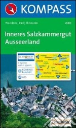 Carta escursionistica n. 020. Austria superiore. Inneres Salzkammergut, Ausserland 1:25.000. Adatto a GPS. Digital map. DVD-ROM. Ediz. bilingue libro