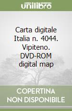 Carta digitale Italia n. 4044. Vipiteno. DVD-ROM digital map libro