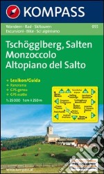 Carta escursionistica n. 055. Monzoccolo-Altopiano del Salto 1:25.000. Adatto a GPS. Digital map. DVD-ROM libro