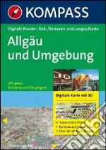 Carta digitale n. 4003. Germania. Allgäu-Oberschwaben. 3 DVD-ROM digital map libro