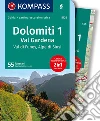 Guida escursionistica Dolomiti, val Gardena libro