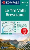 Carta escursionistica n. 103. Le Tre Valli Bresciane 1:50.000. Ediz. italiana, tedesca e inglese libro