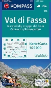 Carta escursionistica n. 686. Val di Fassa, Marmolada, Gruppo di Sella, 1:25.000 libro